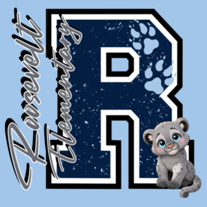 Roosevelt Elementary 06A-600 - Youth Heavy Cotton 100% Cotton T Shirt Design