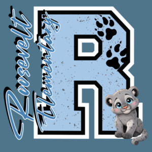 Roosevelt Elementary 06A-601 - Heavy Blend Crewneck Sweatshirt Design