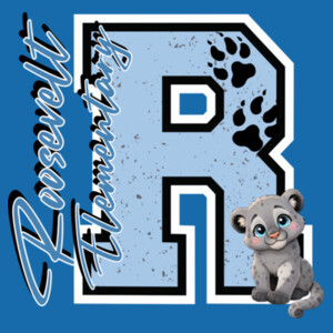 Roosevelt Elementary 06A-601 - Youth Heavy Cotton 100% Cotton T Shirt Design