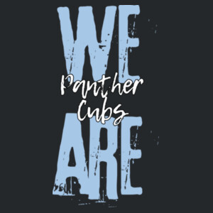 We Are Panther Cubs 06A-604 Design