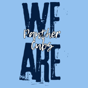We are Panther Cubs 06A-605 - Youth Cooling Performance Short Sleeve Tee Design