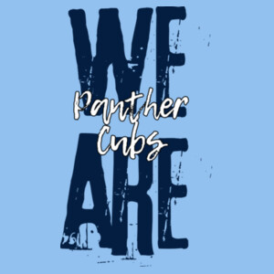 We are Panther Cubs 06A-605 - Youth Cooling Performance Short Sleeve Tee Design