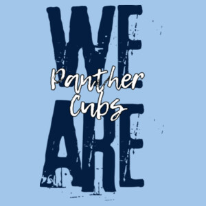 We are Panther Cubs 06A-605 - Youth Heavy Cotton 100% Cotton T Shirt Design