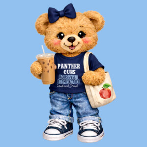 Panther Cubs Bear 06A-608 - Adult Cooling Performance Short Sleeve Tee Design