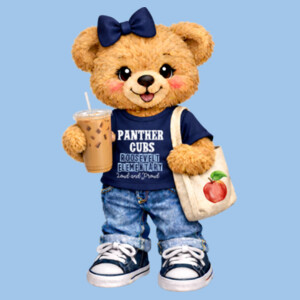 Panther Cubs Bear 06A-608 - Adult Softstyle ® T Shirt Design