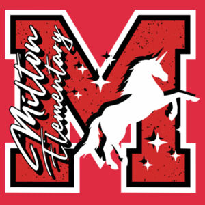 Milton Elementary 03-900 - Youth Heavy Cotton 100% Cotton T Shirt Design