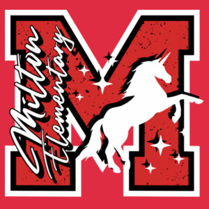 Milton Elementary 03-900 - Youth Heavy Cotton 100% Cotton T Shirt Design