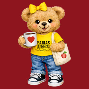 Bear Farias Elementary 02-601 - Heavy Blend Crewneck Sweatshirt Design