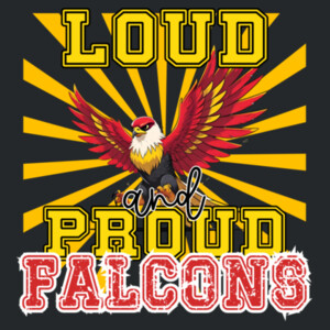 Loud & Proud Falcons 02-603 - Adult Softstyle ® T Shirt Design