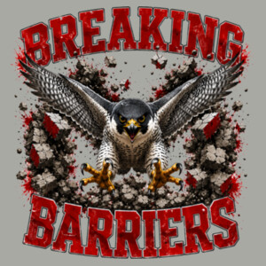 Breaking Barriers Falcons 20-403 - Heavy Blend Crewneck Sweatshirt Design