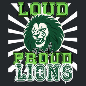Loud & Proud Lions - Adult Softstyle ® T Shirt Design