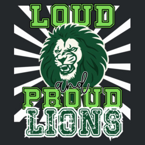 Loud & Proud Lions - Adult Softstyle ® T Shirt Design