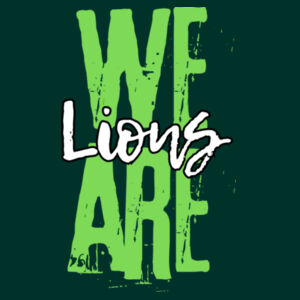 We Are Lions 04-203 - Youth Cooling Performance Short Sleeve Tee Design
