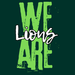 We Are Lions 04-203 - Adult Cooling Performance Long Sleeve Tee Design