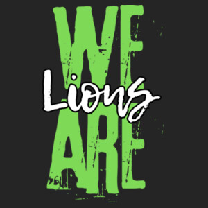 We Are Lions 04-203 - Adult Cooling Performance Short Sleeve Tee Design