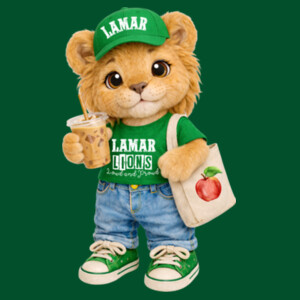 Lamar Mascot 04-206 - Heavy Blend Crewneck Sweatshirt Design