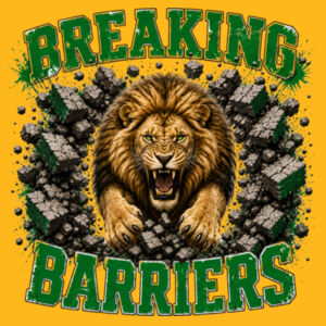Breaking Barriers Lions 04-207 - Adult Softstyle ® T Shirt Design