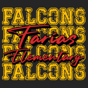 Falcons 4X 02-605 - Youth Cooling Performance Short Sleeve Tee Design