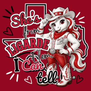 She's From Ligarde 02-902 - Adult Cooling Performance Short Sleeve Tee Design