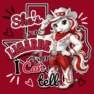 She's From Ligarde 02-902 - Adult Cooling Performance Short Sleeve Tee Design