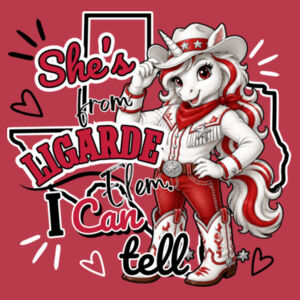 She's From Ligarde 02-902 - Heavy Blend Crewneck Sweatshirt Design