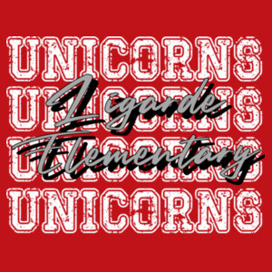 Unicorns 4X Grey 02-903 - Youth Cooling Performance Short Sleeve Tee Design
