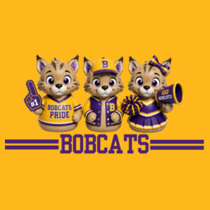Bobcats Ducks 21-205 - Heavy Blend Crewneck Sweatshirt Design