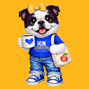 JMC Bulldog Mascot 03-200 - Youth Heavy Cotton 100% Cotton T Shirt Design