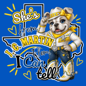 She's From JCM 03-205 - Adult Cooling Performance Short Sleeve Tee Design