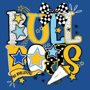 Bulldogs Preppy 20-000 - Heavy Blend Crewneck Sweatshirt Design