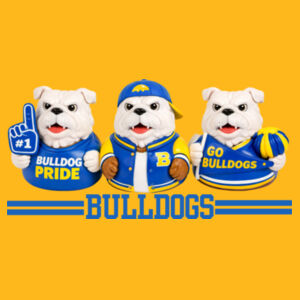 Bulldogs Ducks 20-009 - Youth Heavy Cotton 100% Cotton T Shirt Design