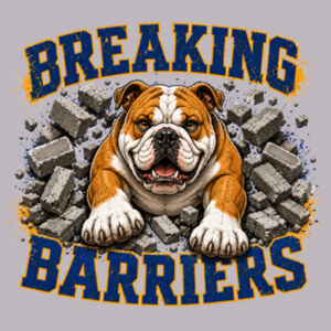 Breaking Barriers Bulldogs 20-011 - Adult Cooling Performance Short Sleeve Tee Design