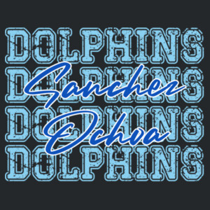 Dolphins 4X Sanchez Ochoa 03-501 - Youth Heavy Cotton 100% Cotton T Shirt Design