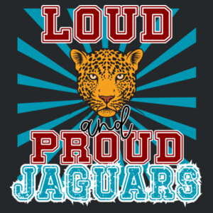 Loud and Proud Jaguars - Adult Softstyle ® T Shirt Design