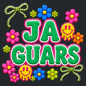 Jaguars Preppy 06A-706 - Adult Softstyle ® T Shirt Design