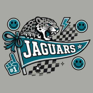 Jaguars Pennant 06A-709 - Heavy Blend Crewneck Sweatshirt Design