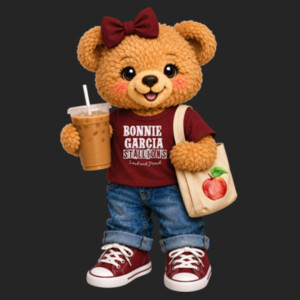 Bonnie Garcia Bear - 05B-500 - Youth Cooling Performance Short Sleeve Tee Design