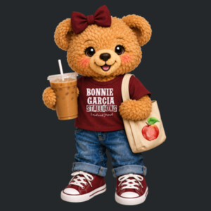 Bonnie Garcia Bear - 05B-500 - Heavy Blend Crewneck Sweatshirt Design