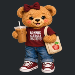 Bonnie Garcia Bear - 05B-500 - Youth Heavy Cotton 100% Cotton T Shirt Design