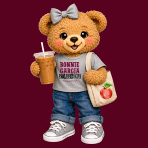 Bonnie Garcia Bear - 05B-501 - Youth Cooling Performance Short Sleeve Tee Design