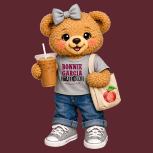 Bonnie Garcia Bear - 05B-501 - Adult Softstyle ® T Shirt Design