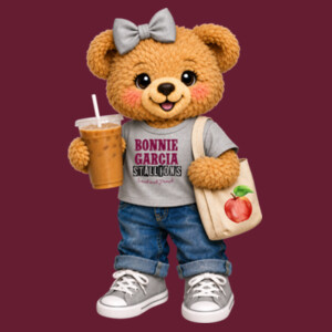 Bonnie Garcia Bear - 05B-501 - Heavy Blend Crewneck Sweatshirt Design