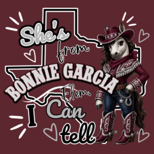 She's From Bonnie 05B-502 - Adult Softstyle ® T Shirt Design