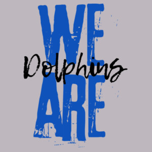 We Are Dolphins 20A-203 - Youth Cooling Performance Short Sleeve Tee Design