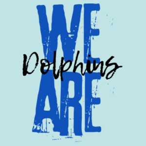 We Are Dolphins 20A-203 - Adult Cooling Performance Short Sleeve Tee Design