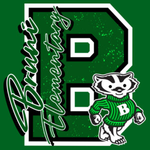 Bruni Badgers 02-201 - Adult Cooling Performance Long Sleeve Tee Design