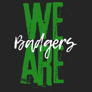 We Are Badgers 20-902 - Adult Cooling Performance Short Sleeve Tee Design