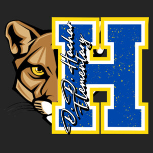 D.D. Hachar Elementary Cougar  02-400 - Youth Cooling Performance Short Sleeve Tee Design