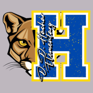 D.D. Hachar Elementary Cougar  02-400 - Adult Cooling Performance Short Sleeve Tee Design