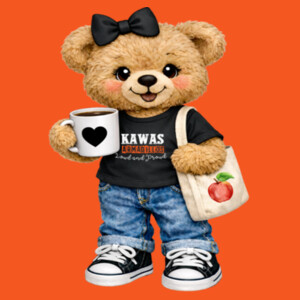 Loud and Proud Bear 03-003 - Youth Heavy Cotton 100% Cotton T Shirt Design